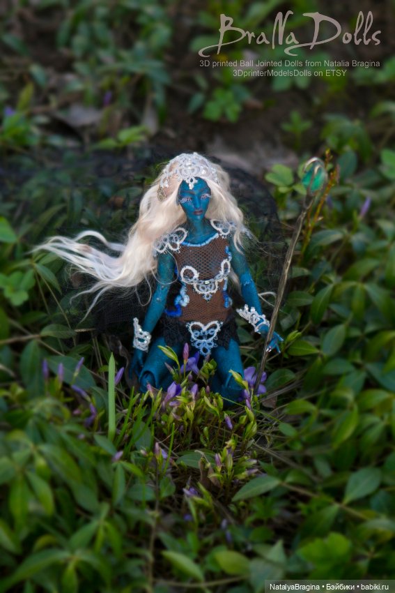 Dark Elf Mage BJD — Авторские шарнирные куклы своими руками: лепка
