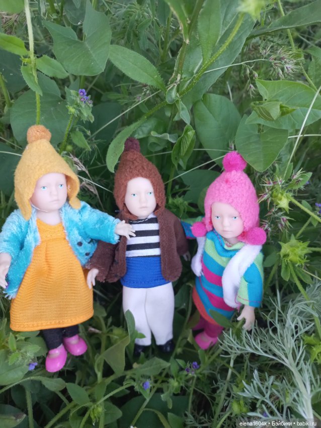 Минимирочки на прогулке — Куклы Минимир (Minimir): Пупсы 7 и 11 см (фото 8)