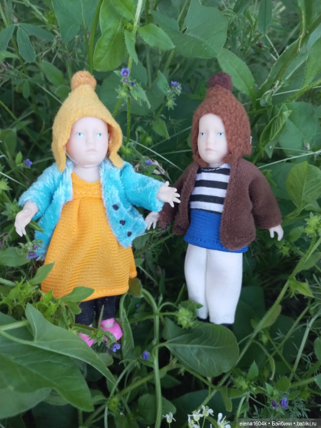 Минимирочки на прогулке — Куклы Минимир (Minimir): Пупсы 7 и 11 см (фото 9)