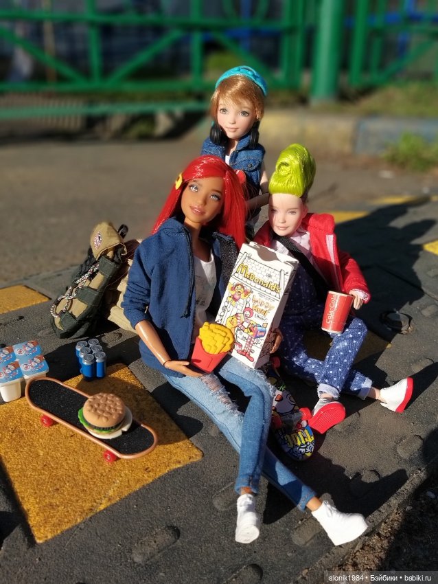 Яркие и живые — ООАК и кастом Барби (Barbie): репейнт