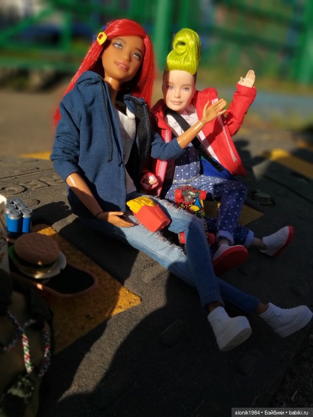 Яркие и живые — ООАК и кастом Барби (Barbie): репейнт