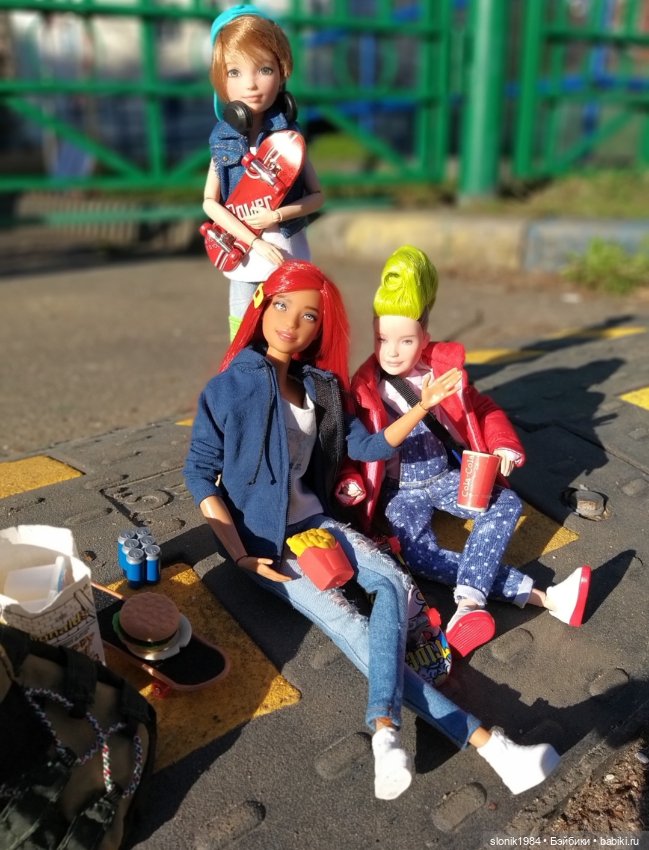 Яркие и живые — ООАК и кастом Барби (Barbie): репейнт