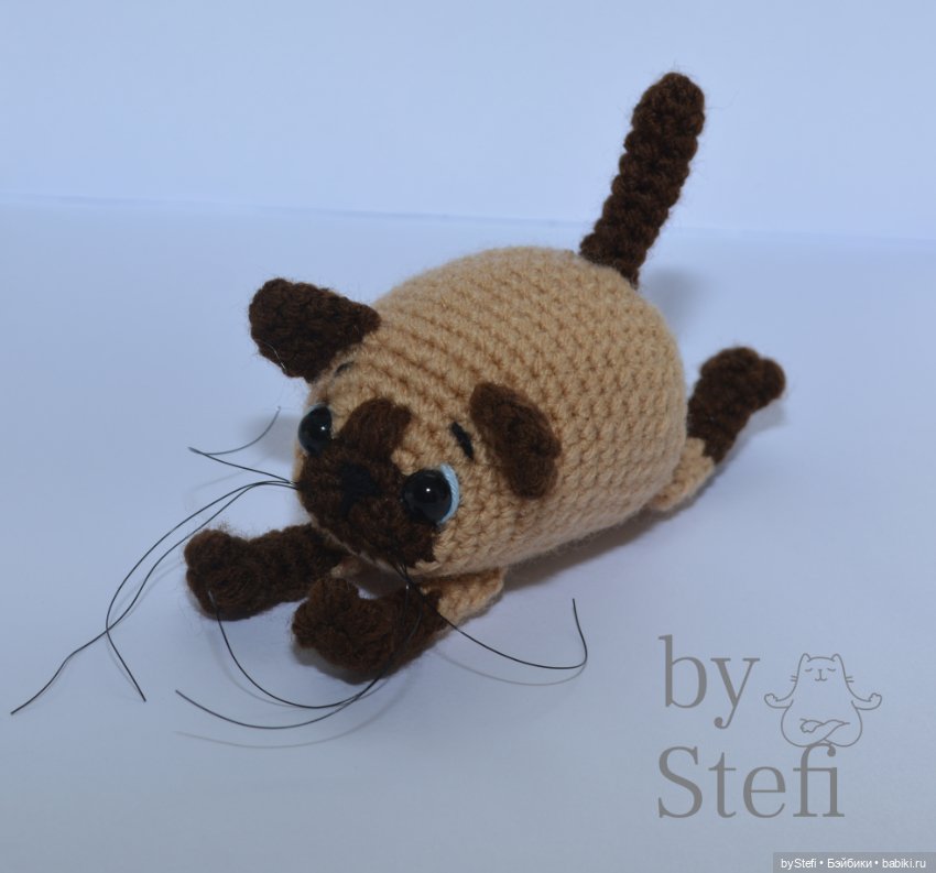 Ещё один котёнок Прошка — Вязаные игрушки и амигуруми: крючком