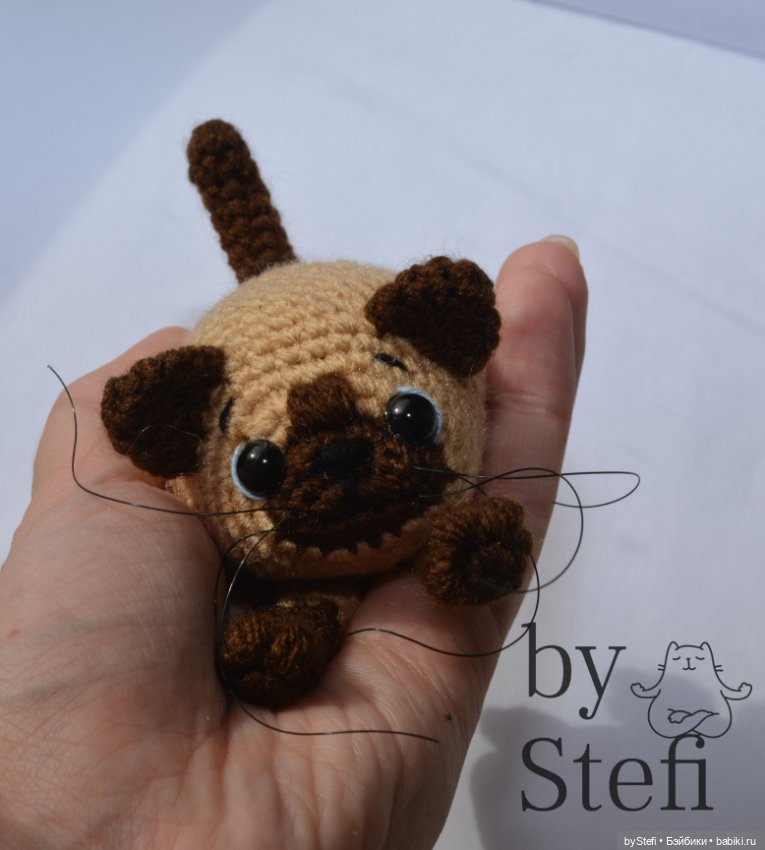 Ещё один котёнок Прошка — Вязаные игрушки и амигуруми: крючком (фото 2)