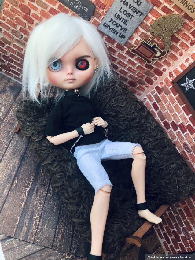 Кастом куклы блайз по персонажу из аниме (фото 4)