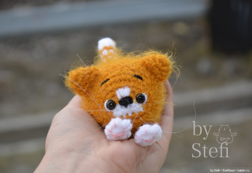Котёнок Одуванчик — Вязаные игрушки и амигуруми: крючком (фото 5)