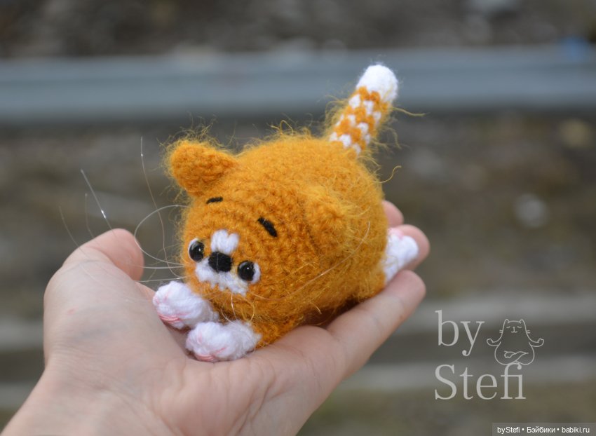 Котёнок Одуванчик — Вязаные игрушки и амигуруми: крючком