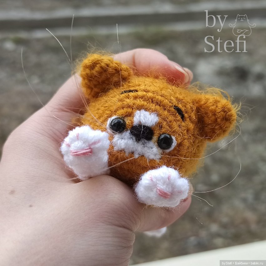 Котёнок Одуванчик — Вязаные игрушки и амигуруми: крючком (фото 6)