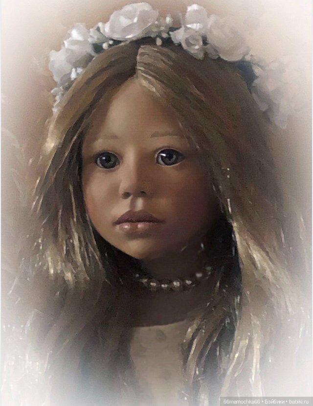 Мой ангел чистой красоты — Куклы Christine Orange (Кристин Оранж): фарфор (фото 5)