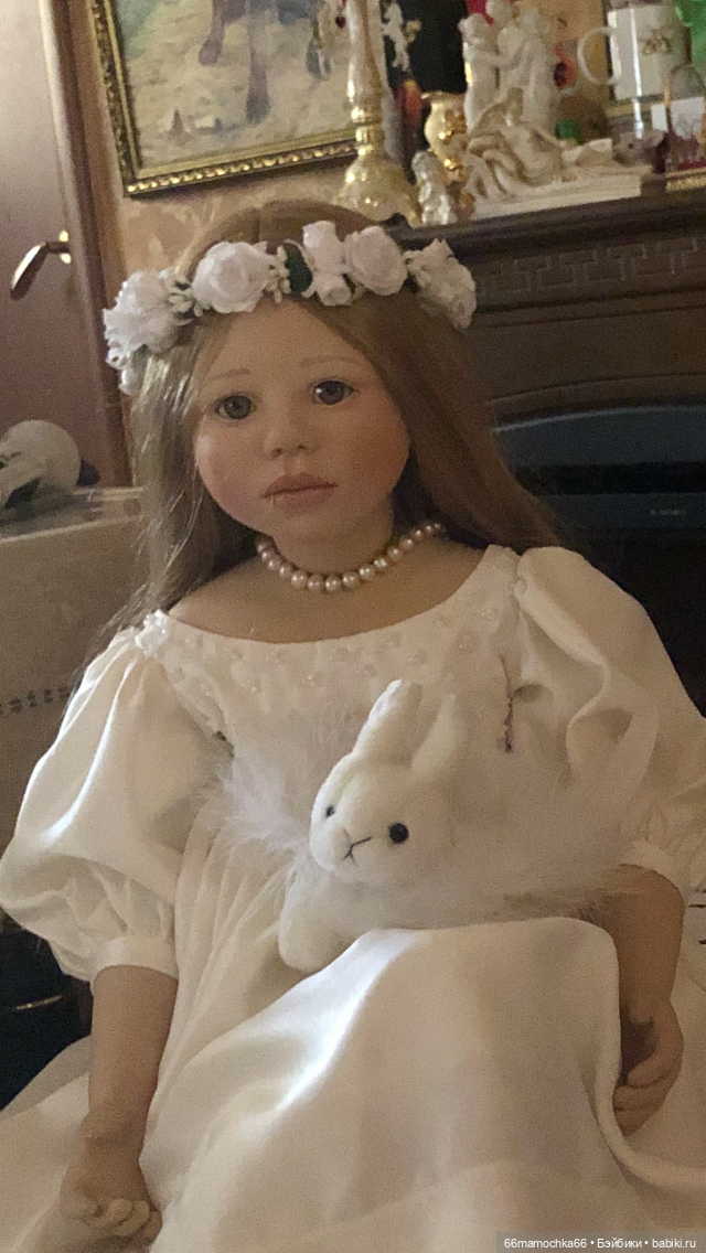 Мой ангел чистой красоты — Куклы Christine Orange (Кристин Оранж): фарфор (фото 7)