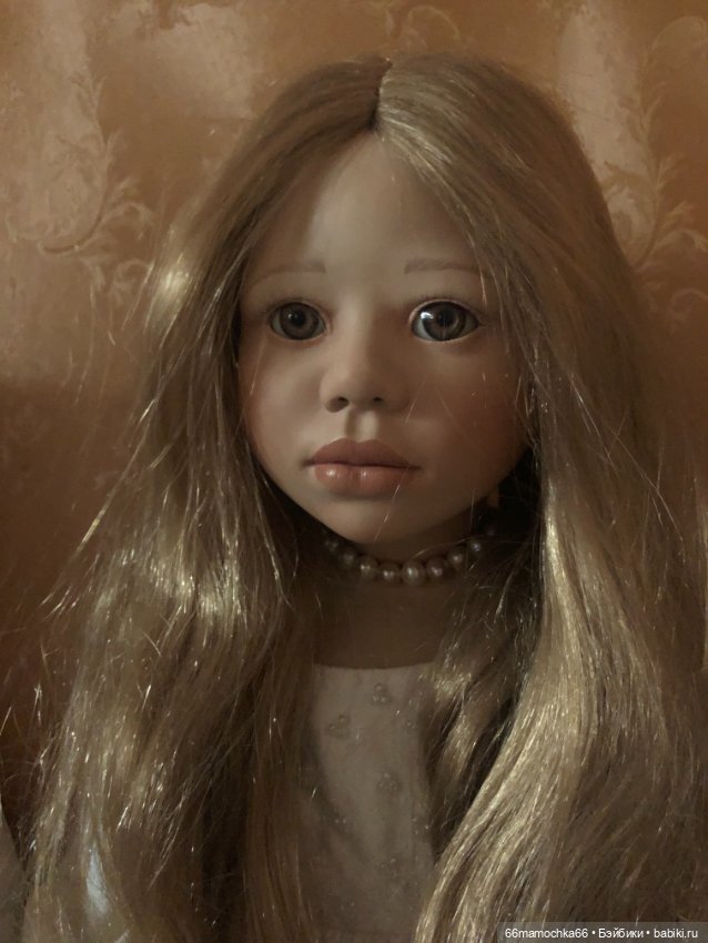 Мой ангел чистой красоты — Куклы Christine Orange (Кристин Оранж): фарфор (фото 4)