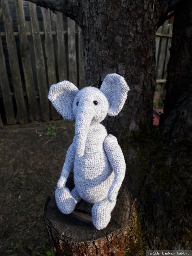 Слоняш — Вязаные игрушки и амигуруми: крючком (фото 2)