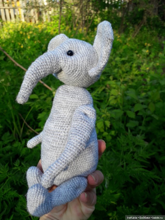 Слоняш — Вязаные игрушки и амигуруми: крючком (фото 8)