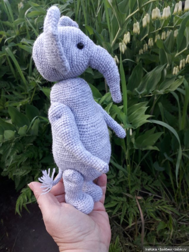 Слоняш — Вязаные игрушки и амигуруми: крючком