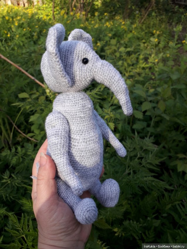 Слоняш — Вязаные игрушки и амигуруми: крючком (фото 7)