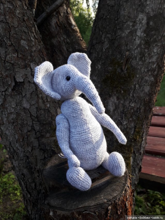 Слоняш — Вязаные игрушки и амигуруми: крючком