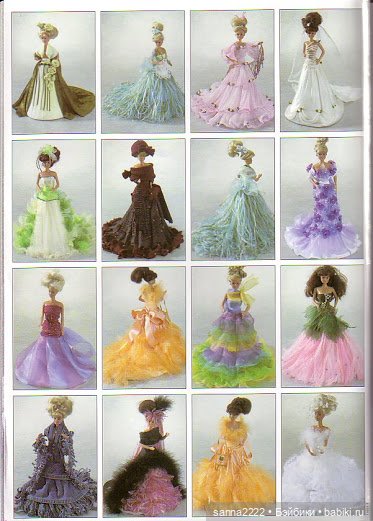 Haute couture pour Poupees mannequin (фото 2)