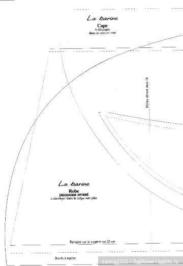 Haute couture pour Poupees mannequin