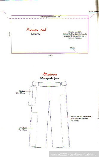 Haute couture pour Poupees mannequin