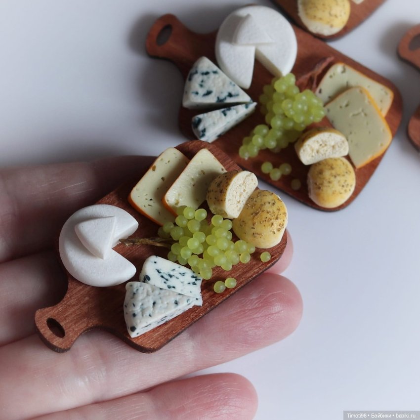 Кулинарные миниатюры из полимерной глины (фото 4)