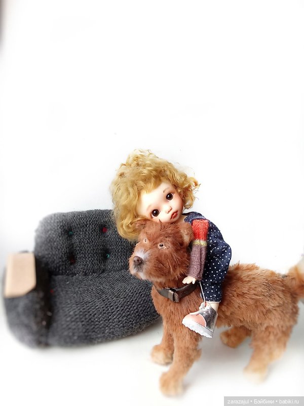 Очень серьезный парень - авторская реалистичная собака (фото 4)