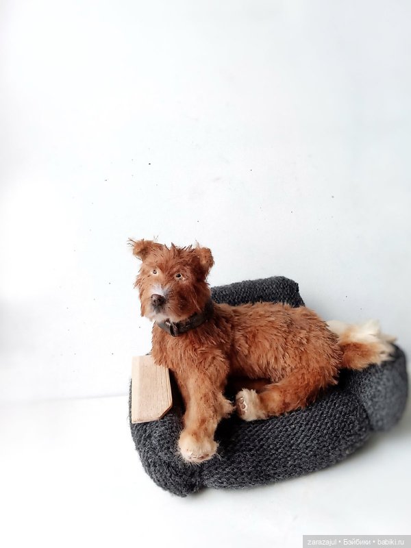 Очень серьезный парень - авторская реалистичная собака (фото 5)