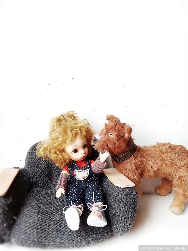 Очень серьезный парень - авторская реалистичная собака (фото 6)