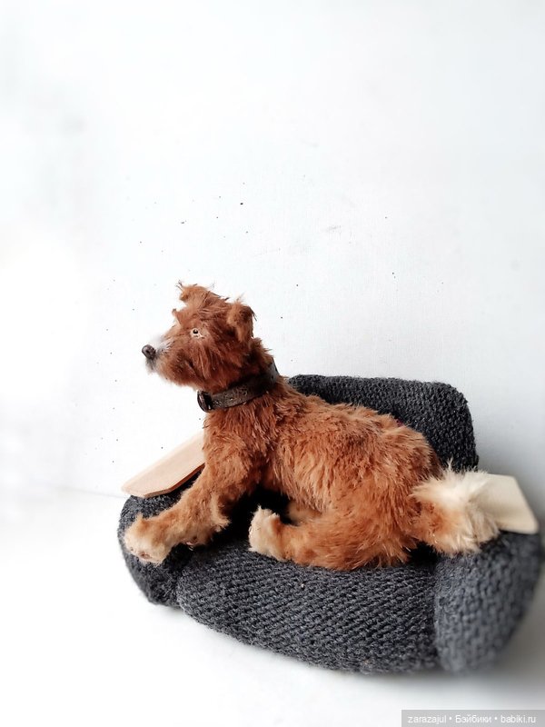 Очень серьезный парень - авторская реалистичная собака (фото 9)