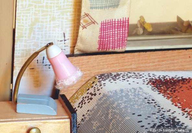 Кукольные домики 1950-60-х годов. Магазин. Лампы (фото 8)