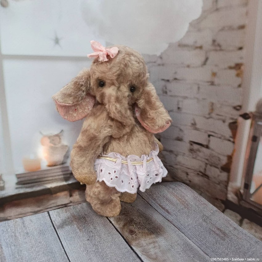 Слоняша — Авторские мишки Тедди и друзья: фото (фото 2)