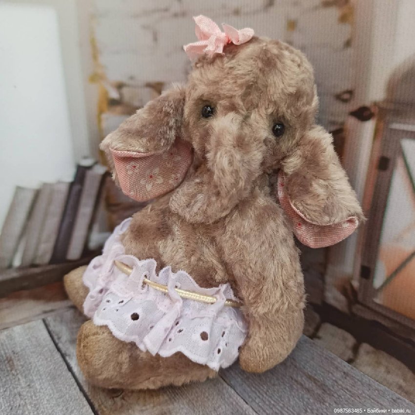 Слоняша — Авторские мишки Тедди и друзья: фото