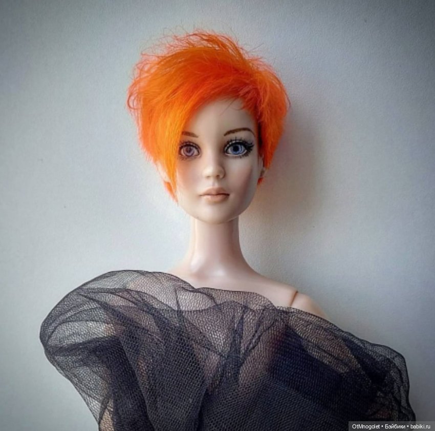 Окраска готовых париков — Перепрошивка волос и восстановление париков: МК (фото 6)