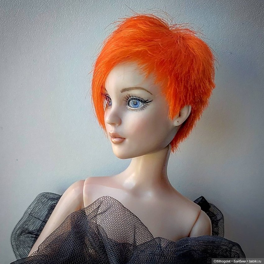 Окраска готовых париков — Перепрошивка волос и восстановление париков: МК (фото 8)