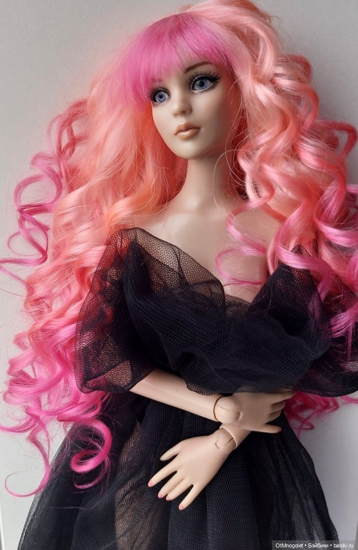 Окраска готовых париков — Перепрошивка волос и восстановление париков: МК (фото 2)