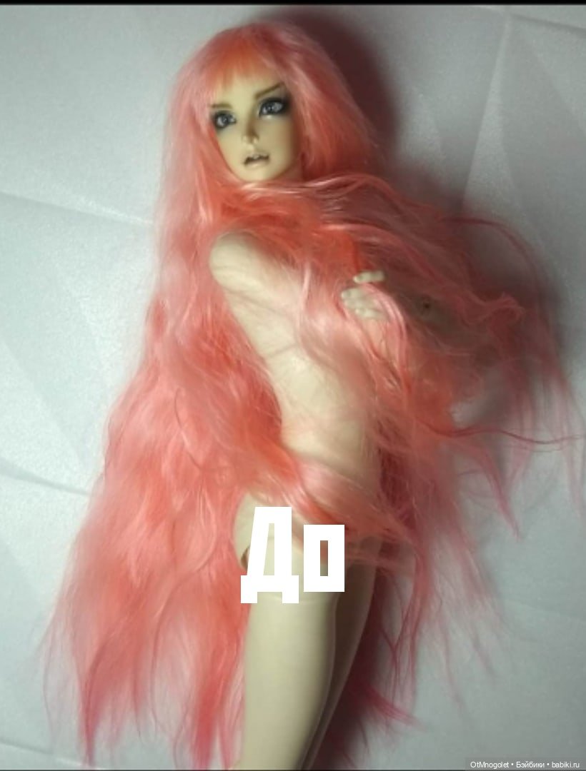 Окраска готовых париков — Перепрошивка волос и восстановление париков: МК