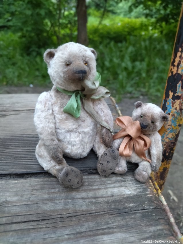 Прогулка с семейством — Авторские мишки Тедди и друзья: фото (фото 8)