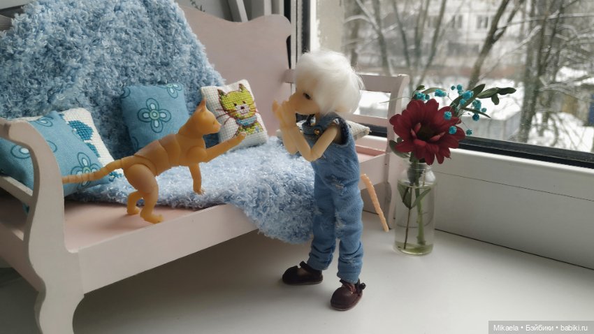 Завела мышка кошку — Фотоистории с куклами BJD (БЖД): сериалы (фото 3)