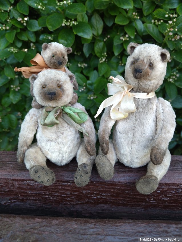 Прогулка с семейством — Авторские мишки Тедди и друзья: фото (фото 3)