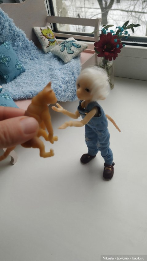 Завела мышка кошку — Фотоистории с куклами BJD (БЖД): сериалы