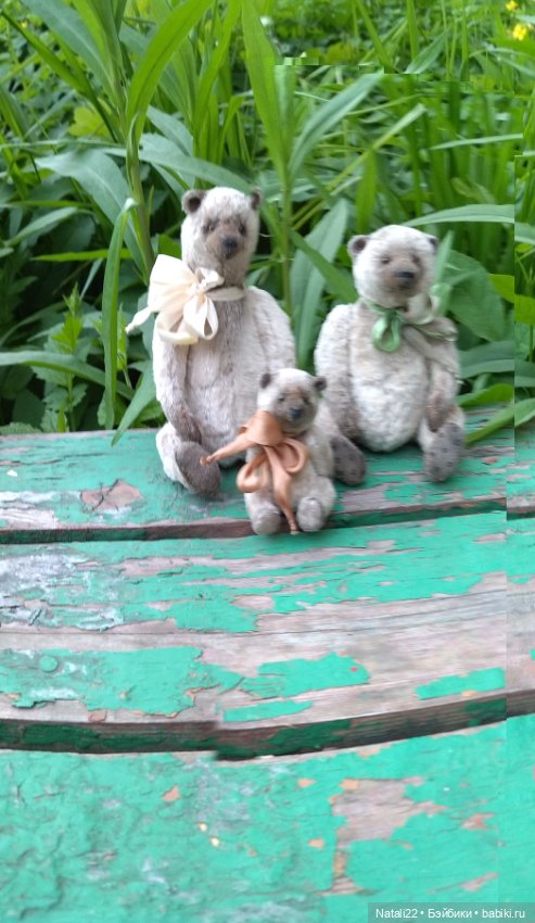 Прогулка с семейством — Авторские мишки Тедди и друзья: фото (фото 4)