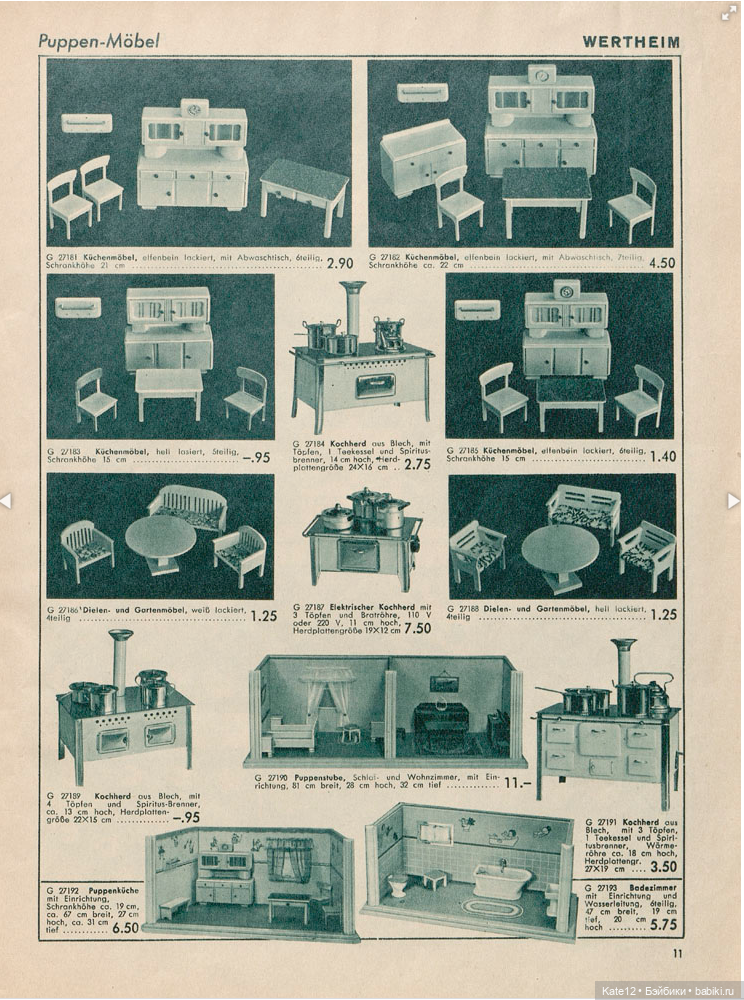 Игрушки Вертхайма 1937 г — Винтажные куклы ГДР (Немки): Бигги