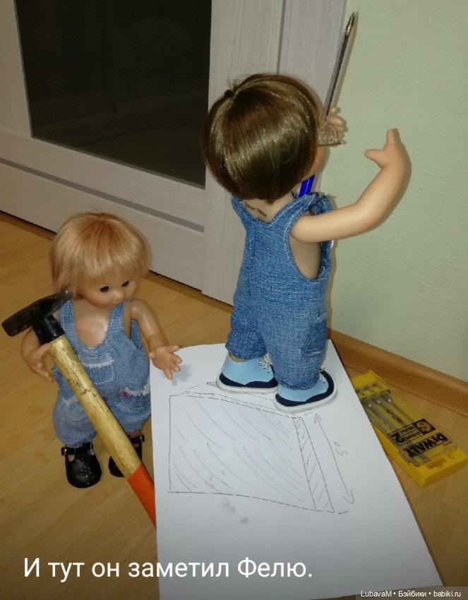 Как гномики ремонтировали полку (фото 10)