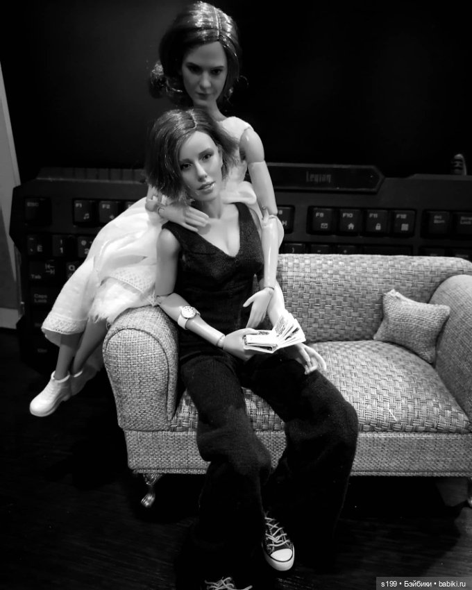 Чёрно-белое кино — Куклы Phicen (TBLeague/Фицен): бесшовные тела (фото 5)