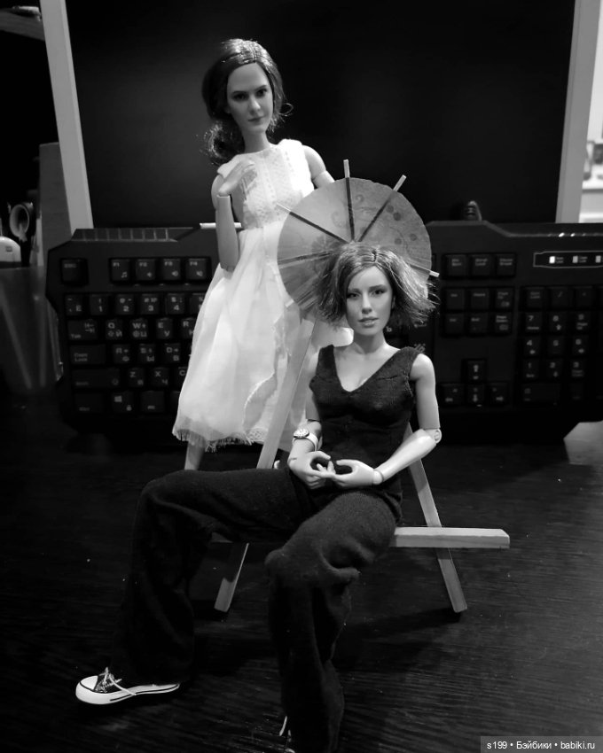 Чёрно-белое кино — Куклы Phicen (TBLeague/Фицен): бесшовные тела