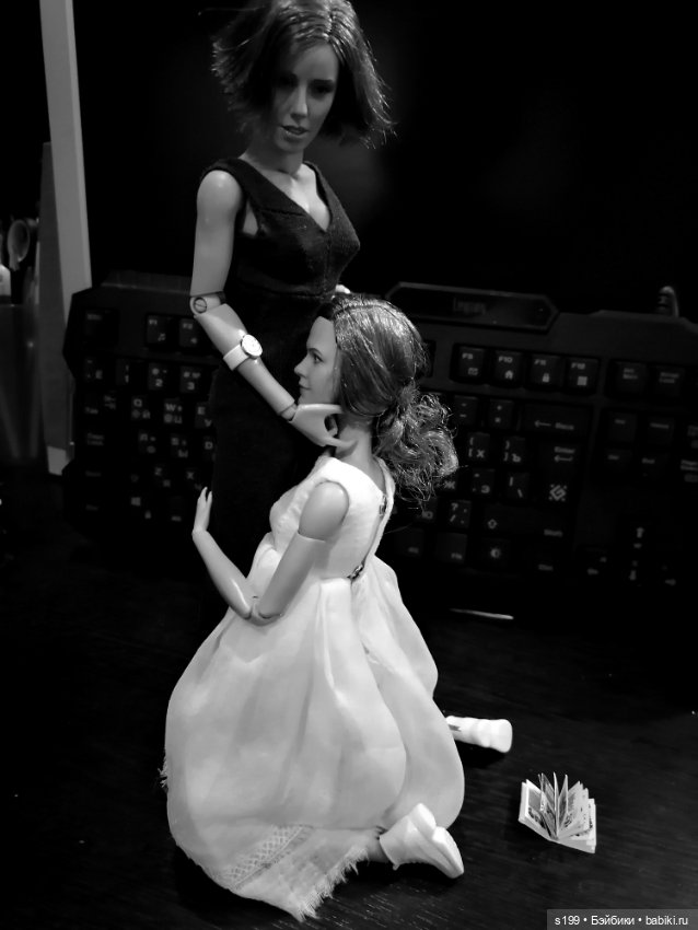 Чёрно-белое кино — Куклы Phicen (TBLeague/Фицен): бесшовные тела (фото 3)