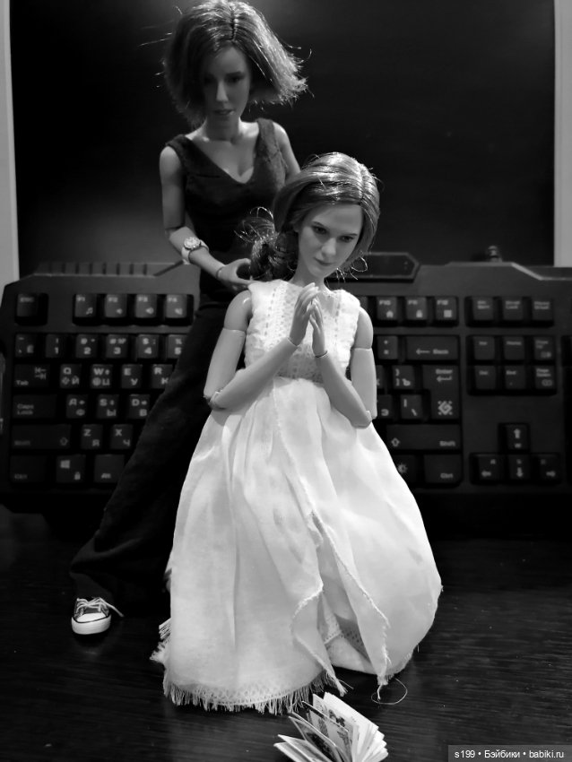 Чёрно-белое кино — Куклы Phicen (TBLeague/Фицен): бесшовные тела (фото 2)