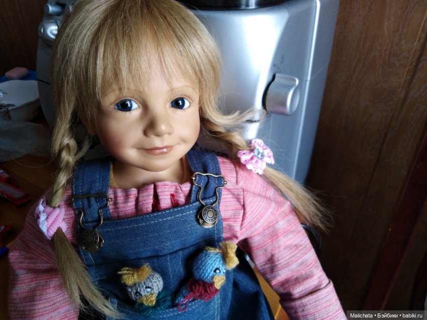 Коллекционная кукла EVA от Sieglinde Frieske