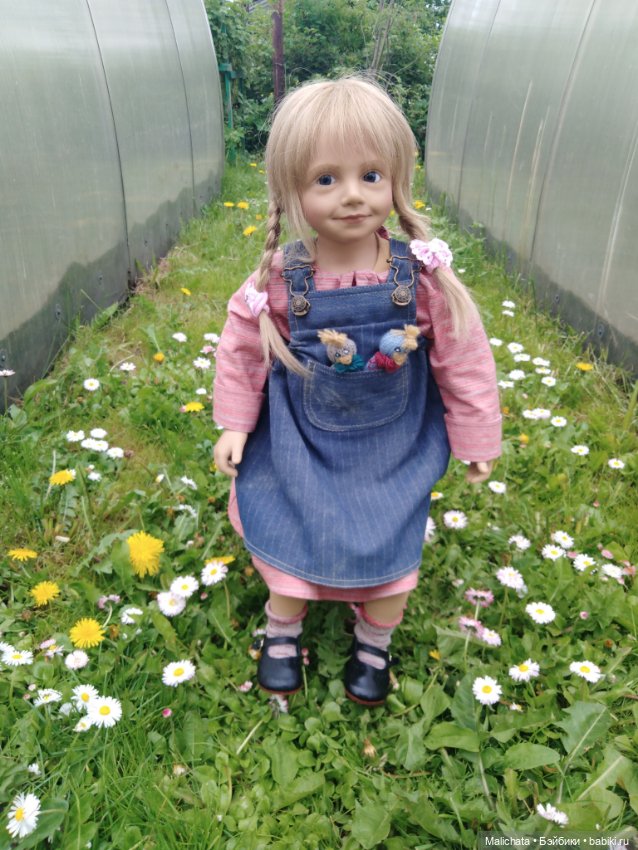 Коллекционная кукла EVA от Sieglinde Frieske (фото 4)