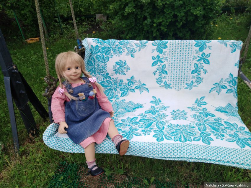 Коллекционная кукла EVA от Sieglinde Frieske (фото 6)