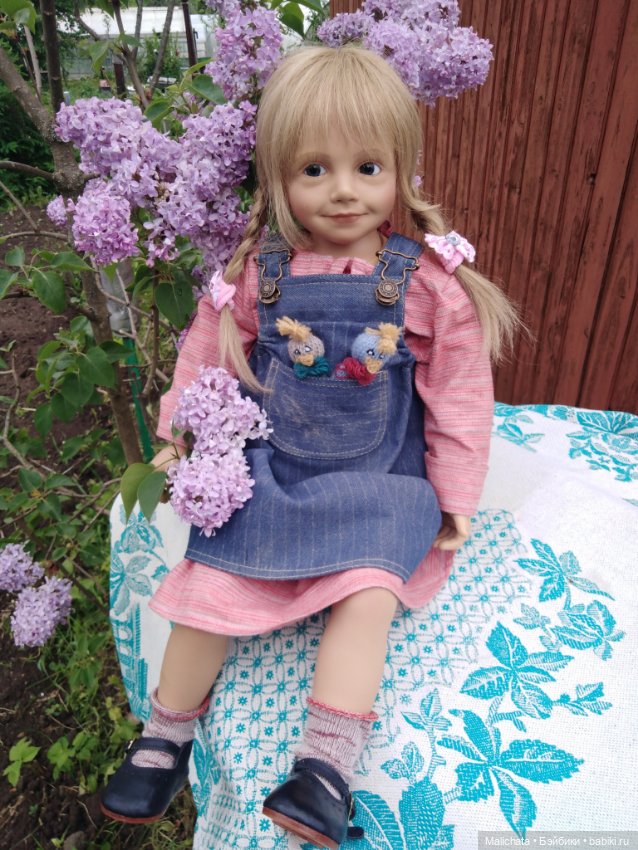 Коллекционная кукла EVA от Sieglinde Frieske (фото 5)